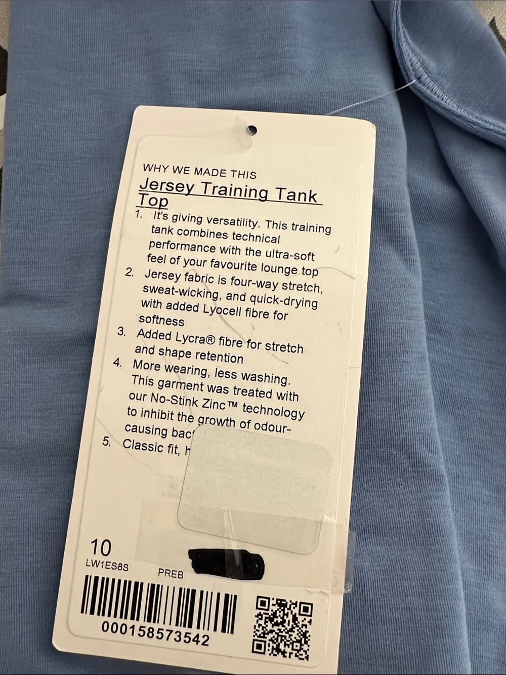 Lululemon Jersey Training Tank Top - Picture 2 of 5